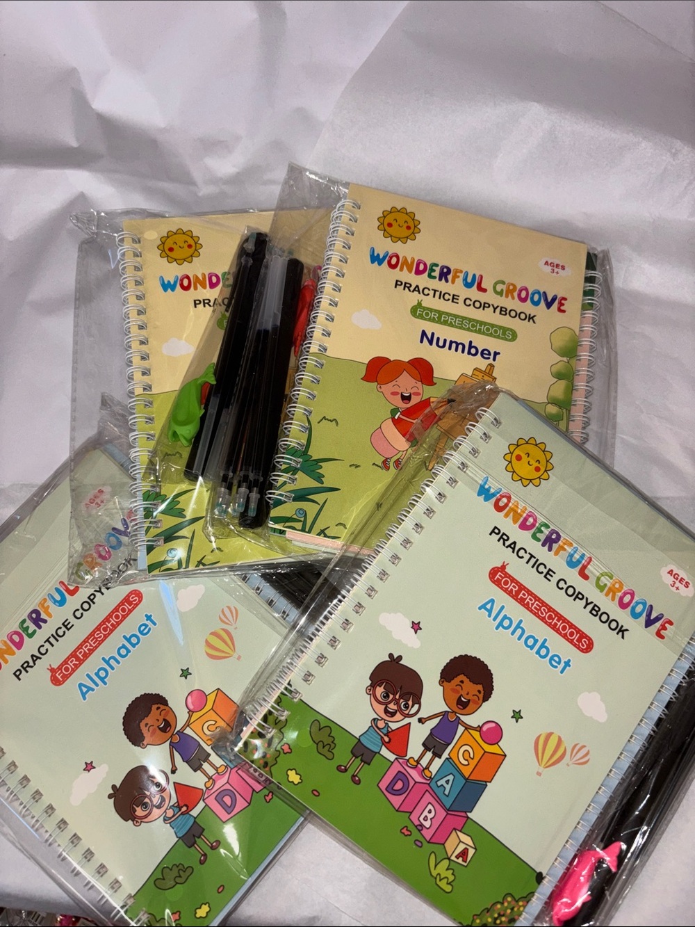 Practice Tracing Set - Alphabet & Number Eraser Ink